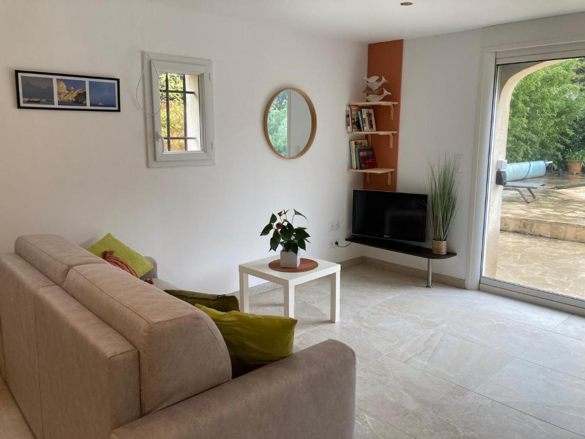 מרסיי Superbe T2 Dans Villa Entre Calanques Et Colline מראה חיצוני תמונה