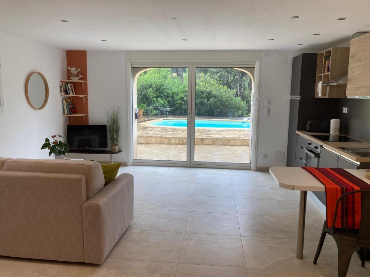 מרסיי Superbe T2 Dans Villa Entre Calanques Et Colline מראה חיצוני תמונה